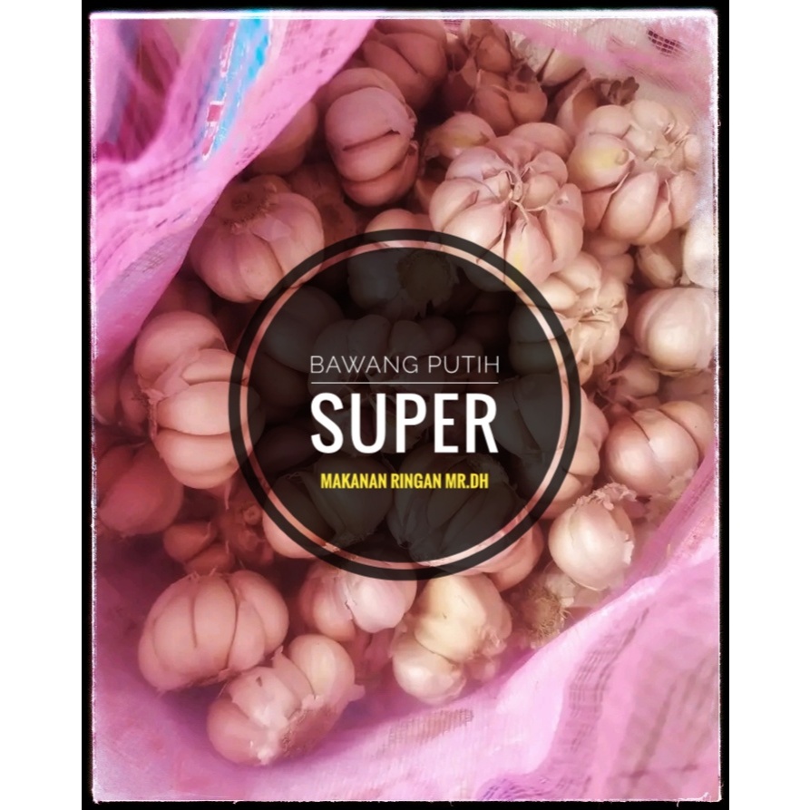 

PAKET 5kg bawang putih super segar UMKM lokal