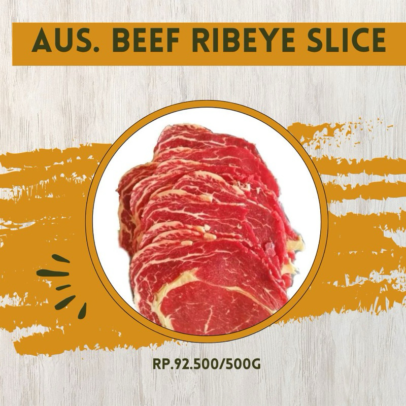 

ribeye slice/beef slice