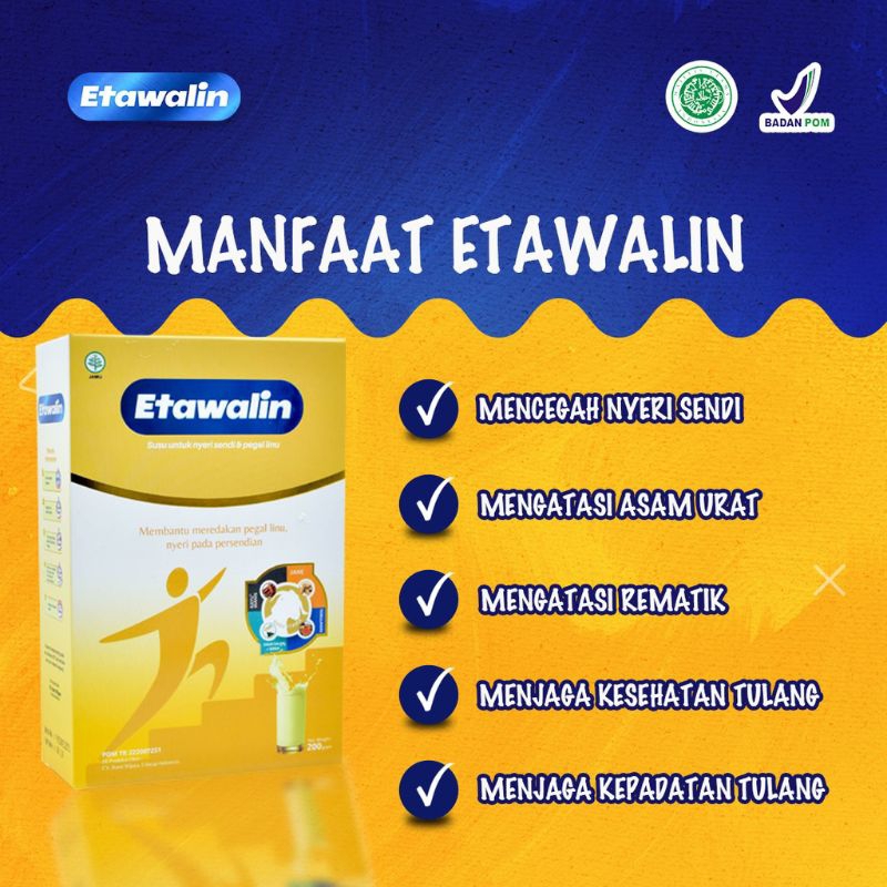 

Etawalin susu herbal dapat mengatasi nyeri sendi pegal linu anti tulang keropos‼️