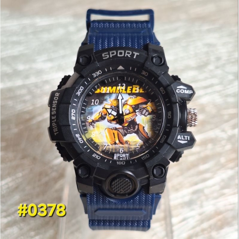 Jam tangan sport anak laki-laki BUMBLEBEE