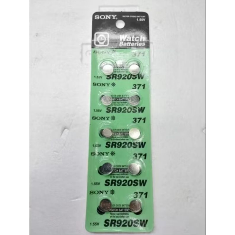 Baterai jam tangan 371/SR920SW/ Sony/ Batre 920 Sony murah/ Baterai 920 Sony