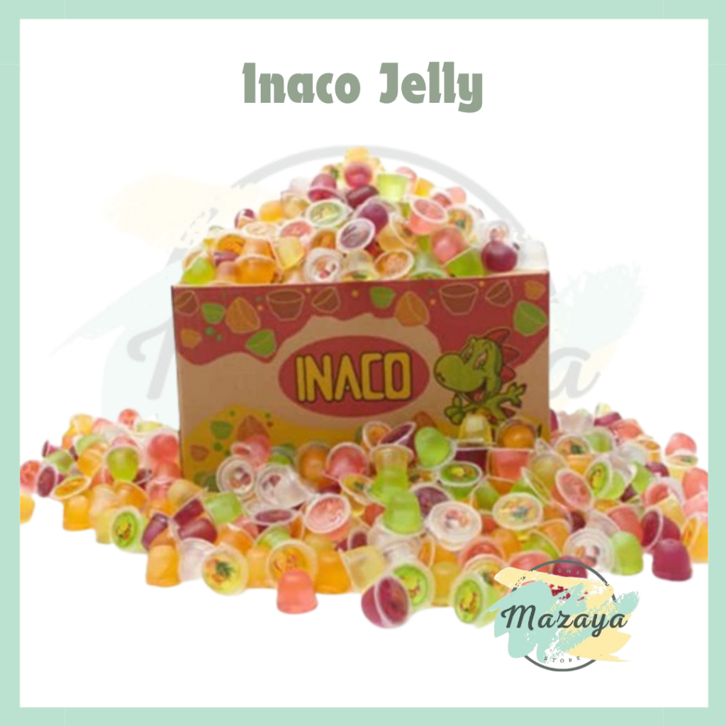 

INACO MINI JELLY CURAH RASA MIX KEMASAN 1KG | 500G - MAZAYA HOMESTORE