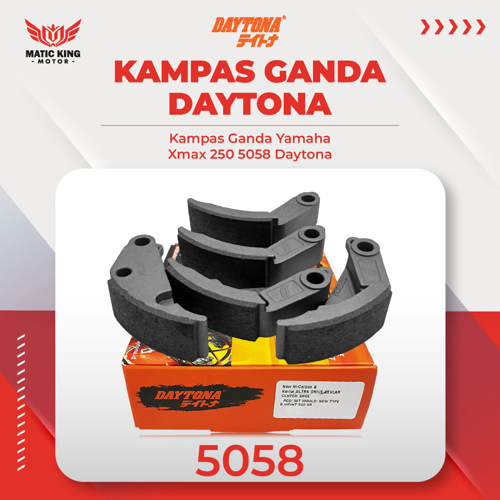 Daytona Kampas ganda Yamaha XMAX 250 B74 5058 New Karbon Kevlar