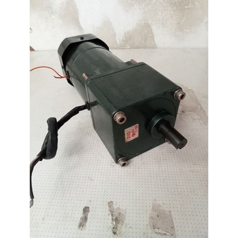 dinamo gearbox AC 90w rasio 1:120