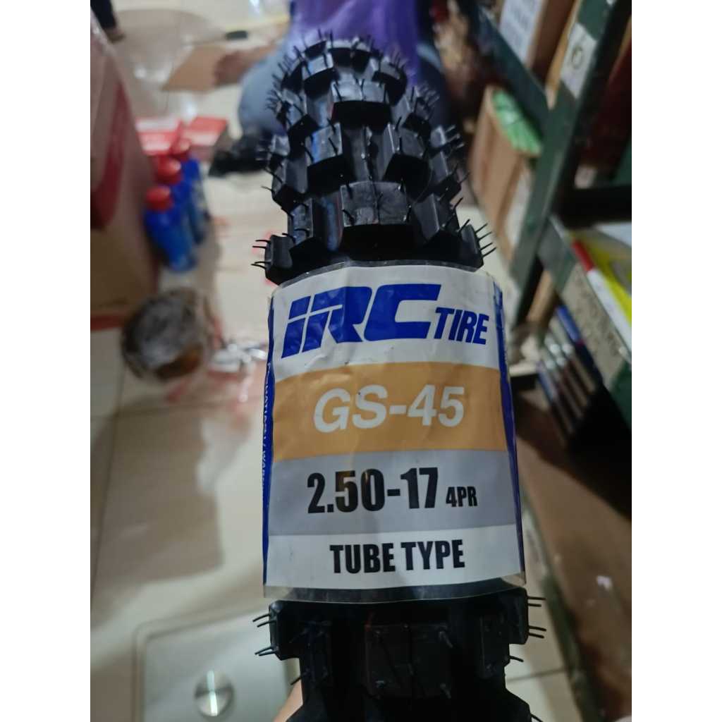 Ban Luar IRC 250 RIng 17 GS45 Tube Type