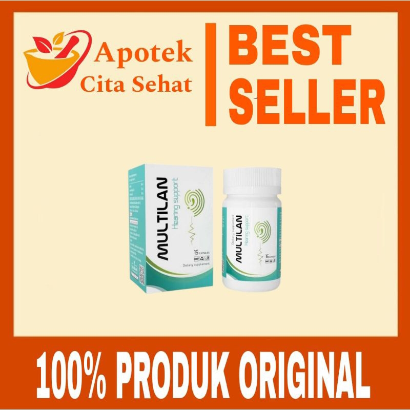 Multilan Asli Original Obat Telinga Memulihkan Pendengaran