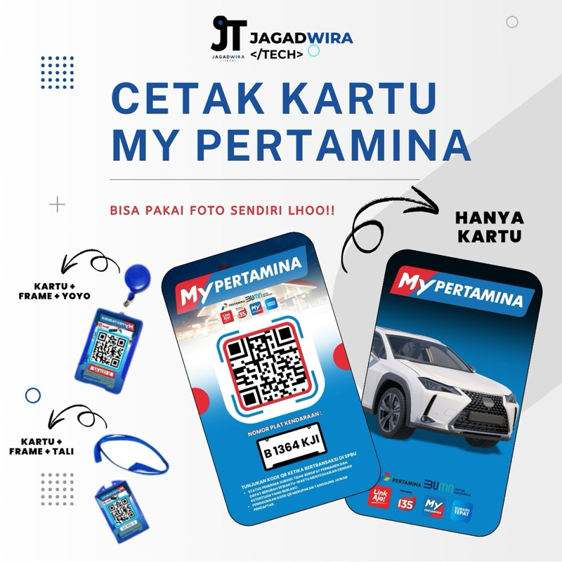 

Kartu MYPERTAMINA/PVC CARD/KARTU BARCODE/BANYAK PILIHAN DESIGN