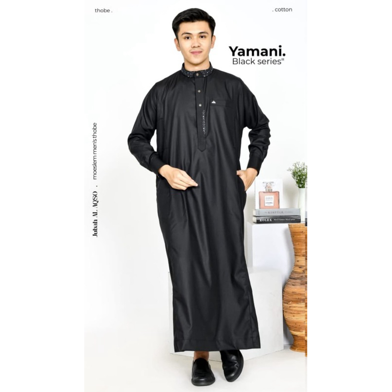 Jubah dewasa gamis al aqso premium