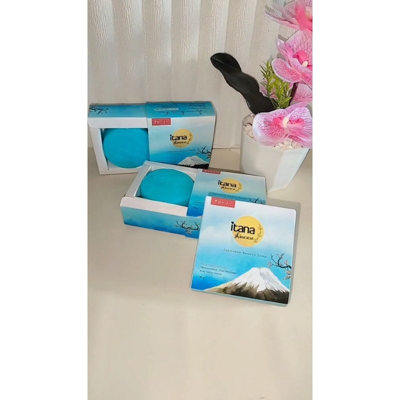 ITANA JAPANESE BEAUTY SOAP (SABUN BIRU ITANA)