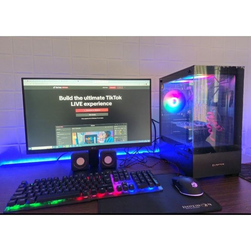 pc rakitan i7 with gtx 1050ti