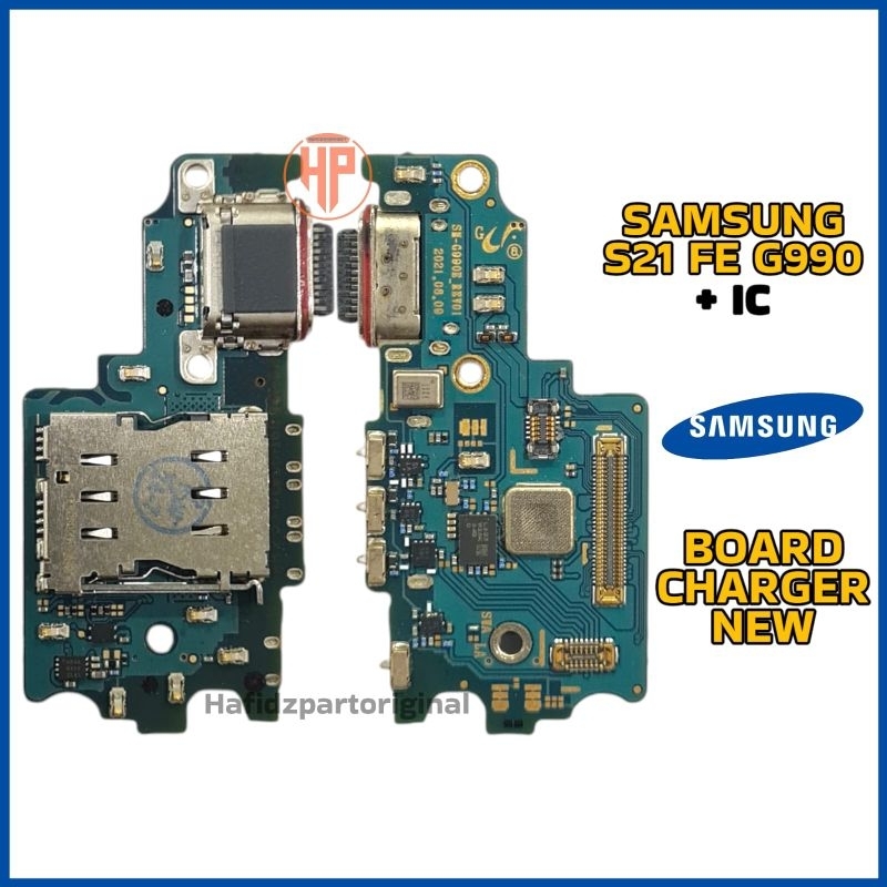 Flexibel Flexible Board Charger Papan Konektor Cas Lcd Octa Samsung S21 FE G990 New
