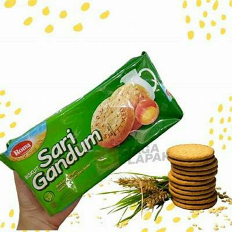 

SARI GANDUM BISKUIT ROMA DENGAN GANDUM UTUH DAN SUSU 240g