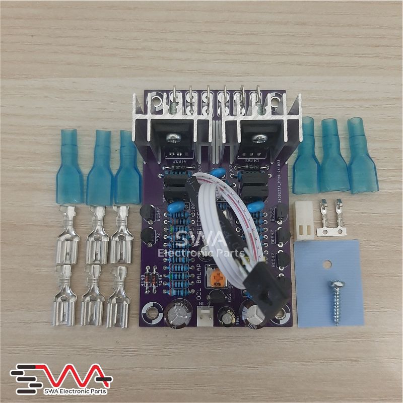 Kit Driver Power Amplifier OCL Balap PCB Double Layer