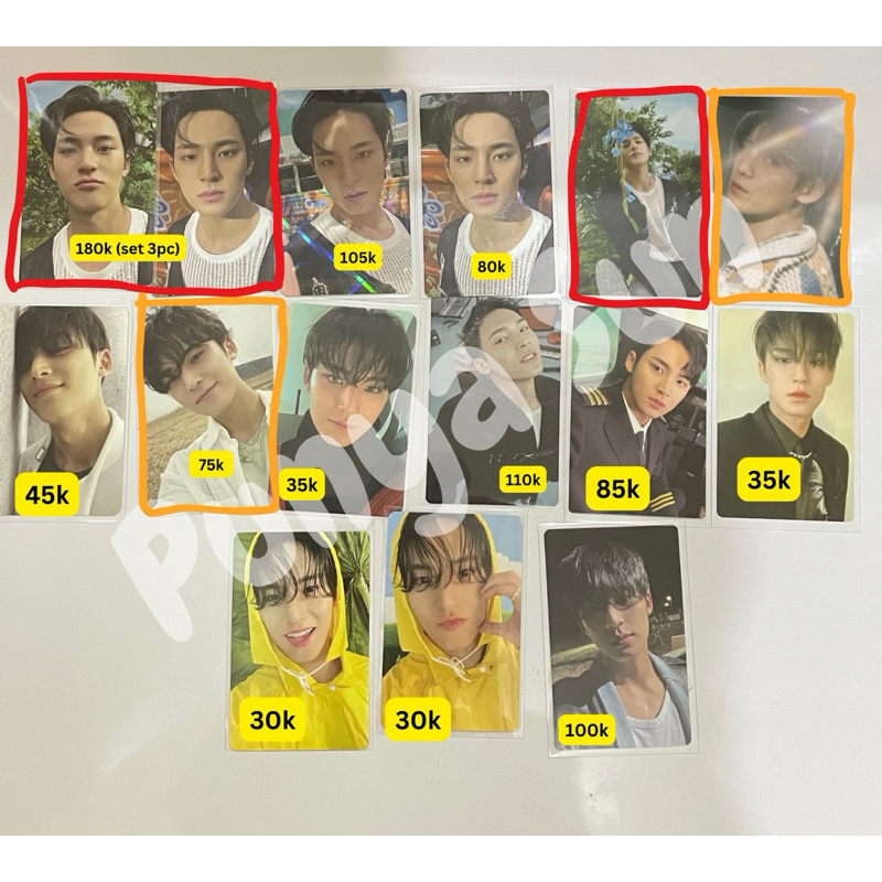 Photocard Official Mingyu Seventeen