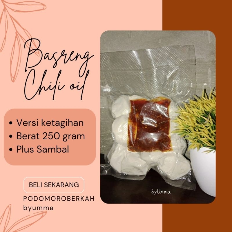 

Basreng Mentah chili oil/basreng mentah viral/basreng250gram(versi ketagihan)