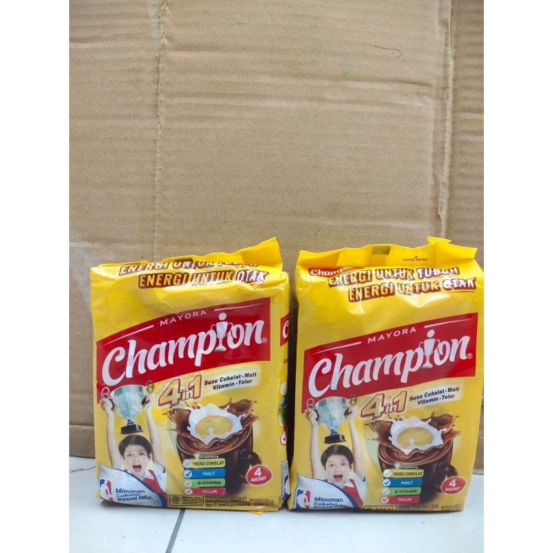 

Energen Champion 4in1 bag 120gr isi 4sachet