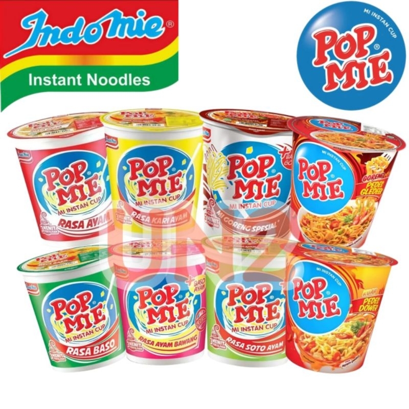 

Indomie Pop Mie Jumbo Kuah dan Goreng