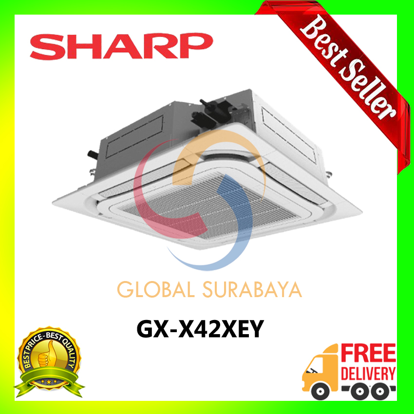 AC CASSETTE SHARP 4.5 PK GX-X42XEY INVERTER R410A Tipe Terbaru 3 Phase