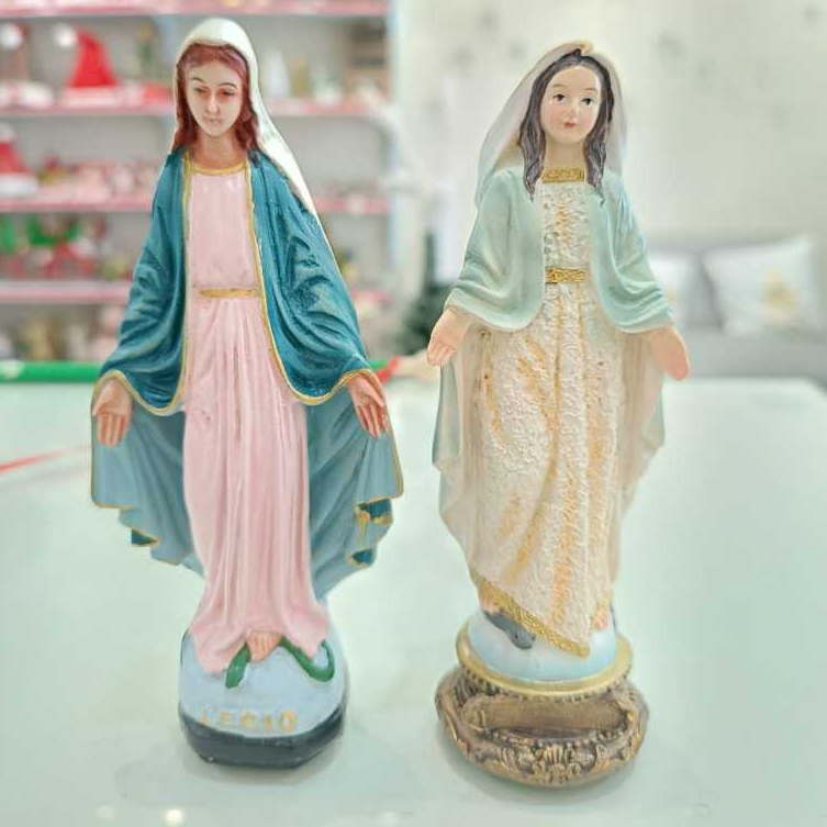 Patung Bunda Maria Kecil Miniatur Rohani Patung Maria Mini Patung Kecil Patung Bunda Maria Tangan Te