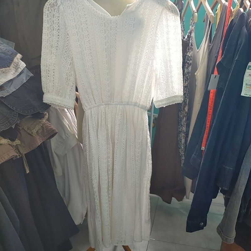 atasan putih dress, blazer