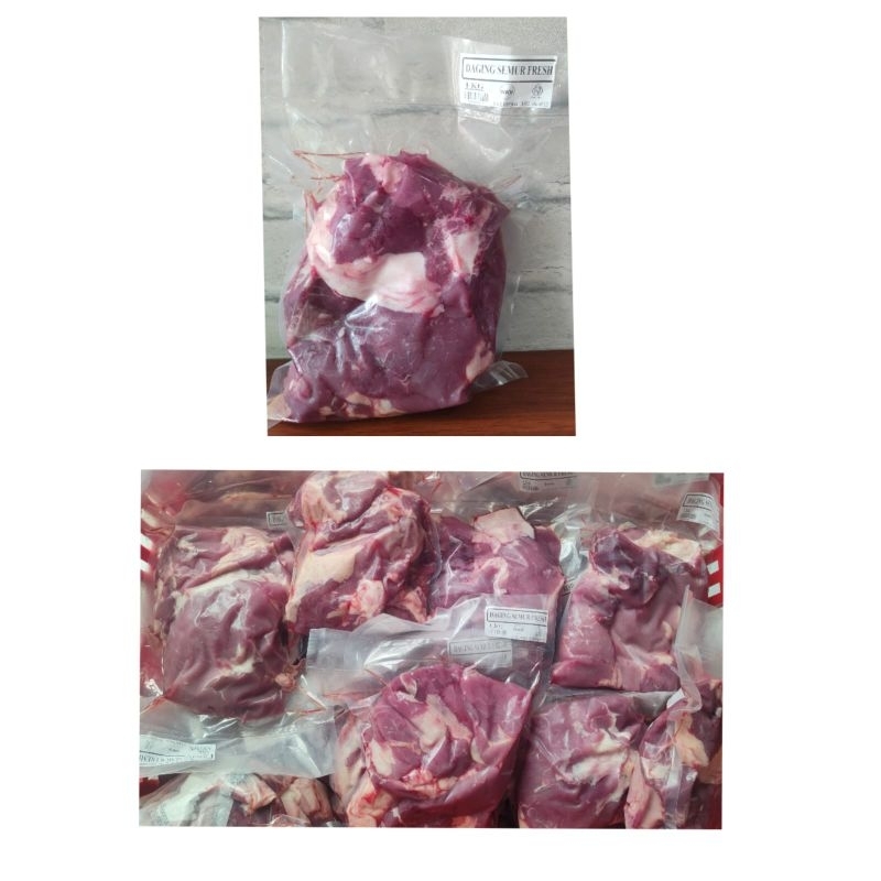 

READY DAGING SEMUR FRESH SAPI LOKAL 1KG