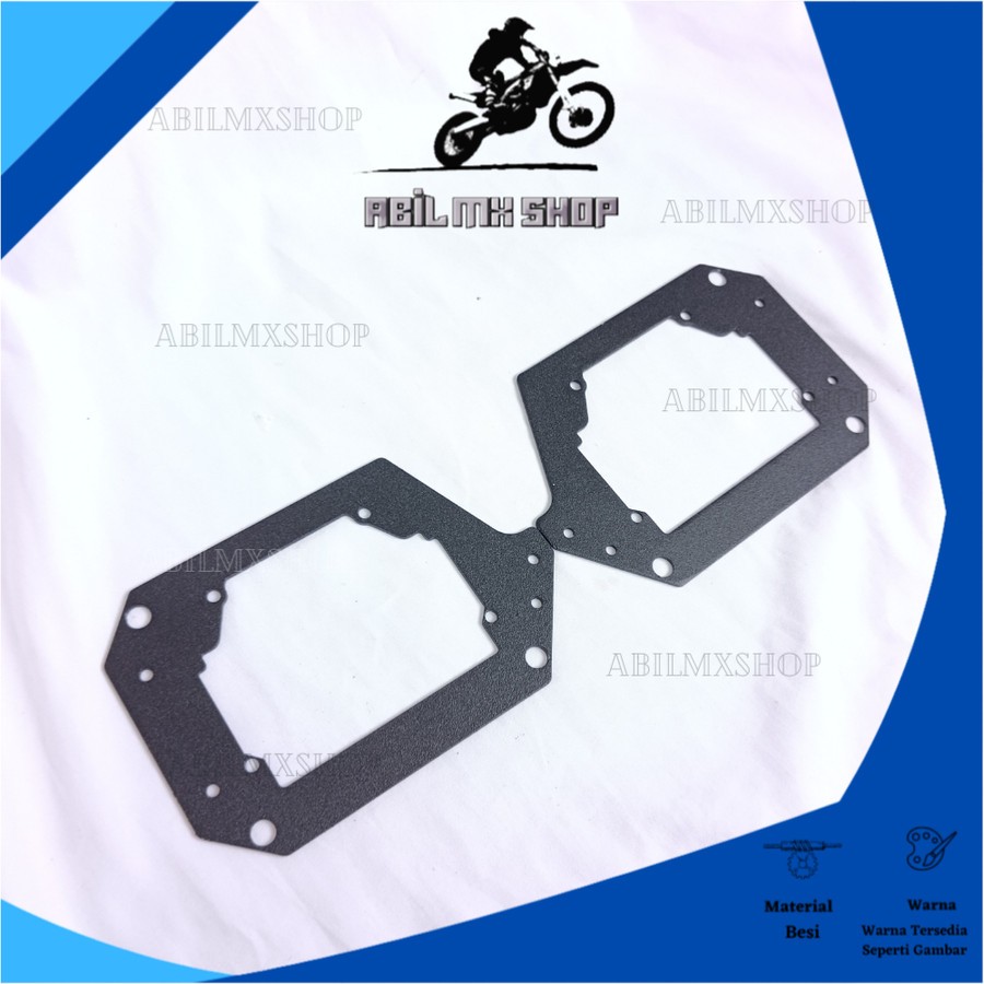 BRACKET LAMPU BILED PROJIE AES KENZO VINYX CR7 3 INCH 2.5 INCH R25 OLD UNTUK MOTOR R25 LAMA BRAKET D
