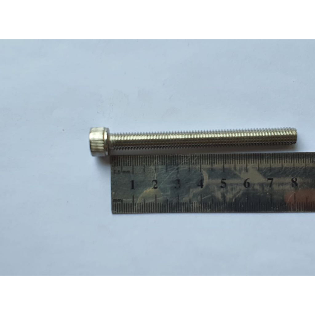 BAUT L STAINLESS M 8 X 80 KUNCI L6