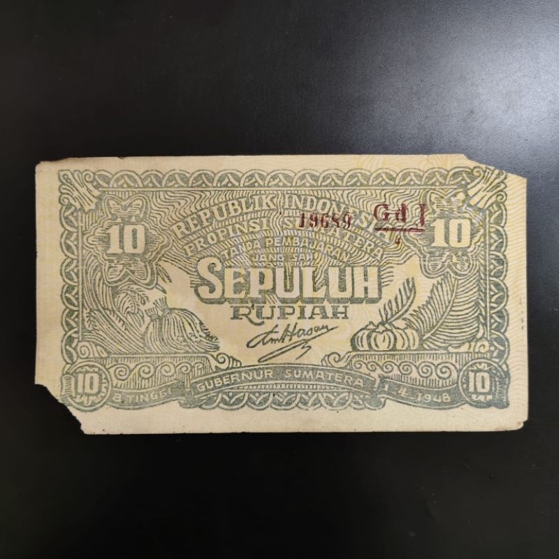 Orida Bukit tinggi 10 Rupiah