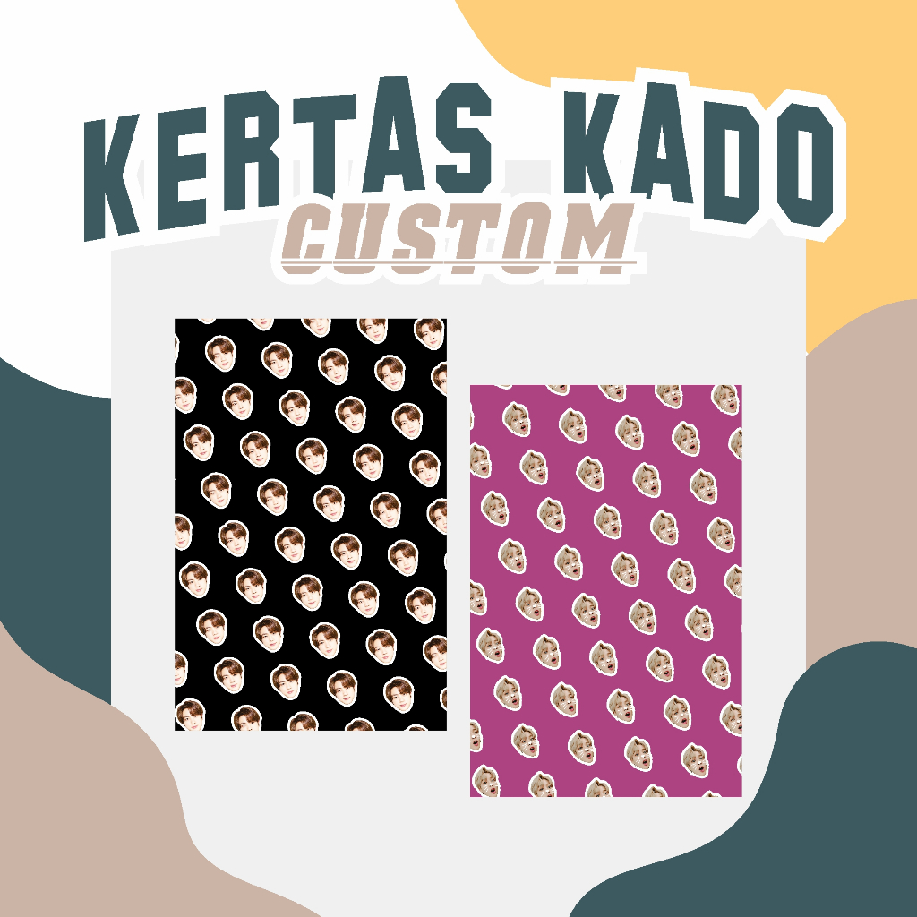 

KERTAS KADO l WRAPPING PAPER UNYU IMUT l 1 PAKET ISI 3 LEMBAR SEHARI JADI