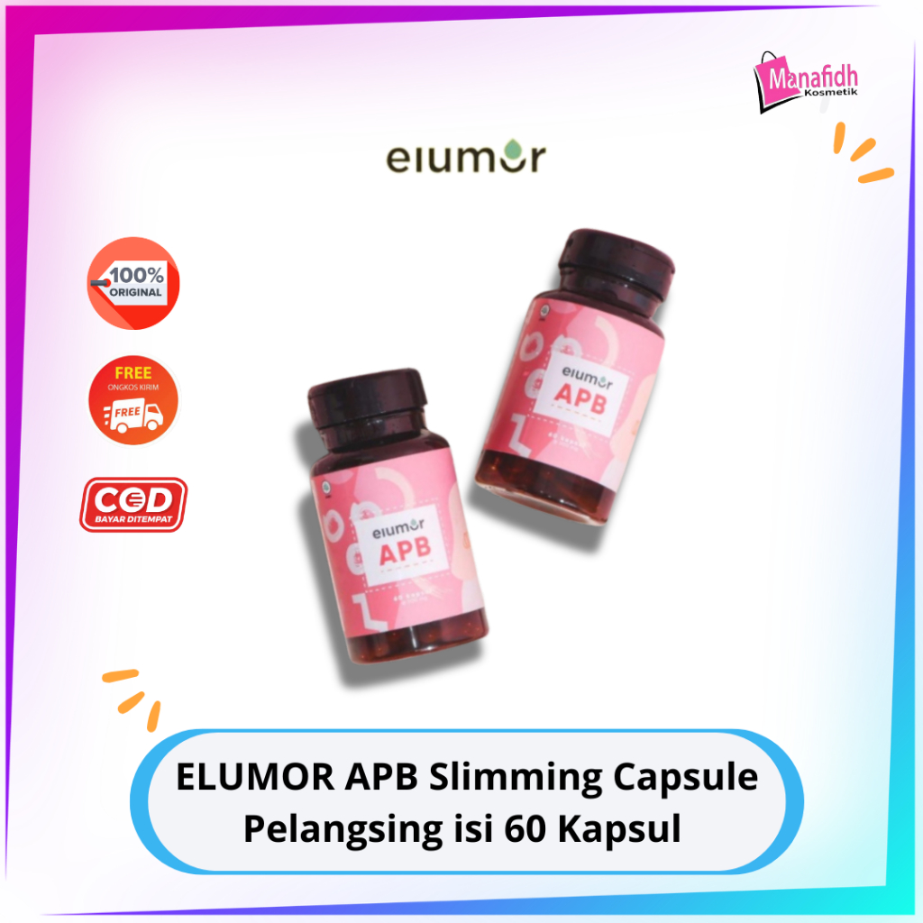 ELUMOR APB Slimming Capsul Obat Pelangsing isi 60 kapsul
