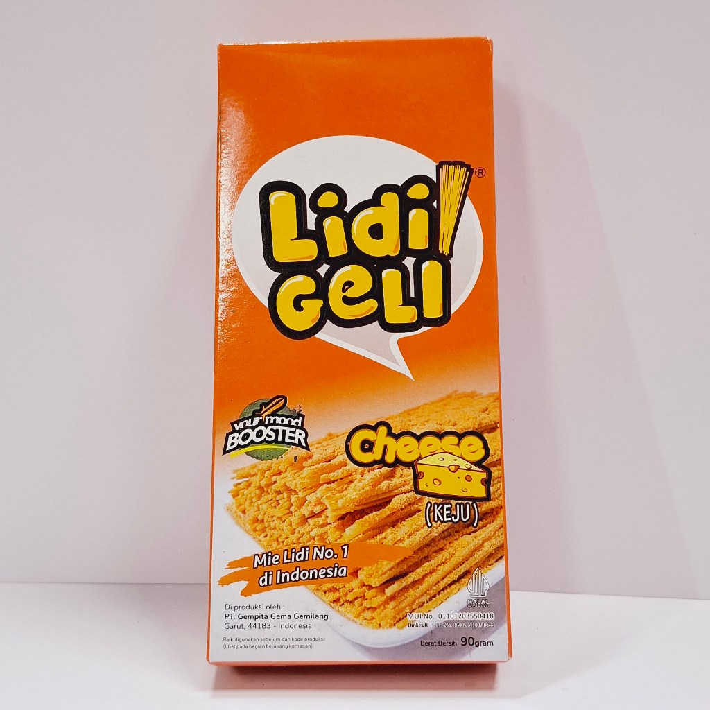 

(Lidi Geli) Mie Lidi Rasa CHEESE 90gr