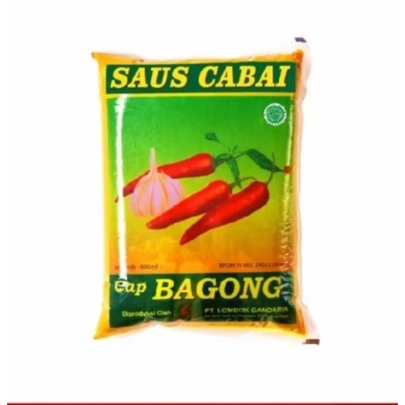 

BAGONG SAUS CABAI 600 mL Cap Bagong *Free Ongkir-Beli Banyak Lebih Murah*