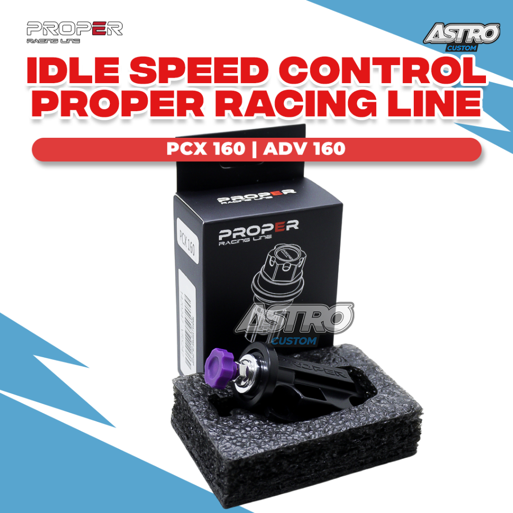 ISC Manual Proper PCX 160 ADV 160 Intergrated Speed Control Racing Idle Air Screw Sensor Langsam