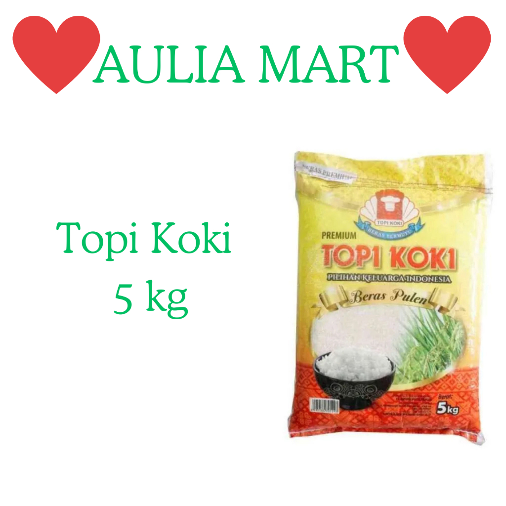 

Topi Koki Beras Pulen Premium 5 kg