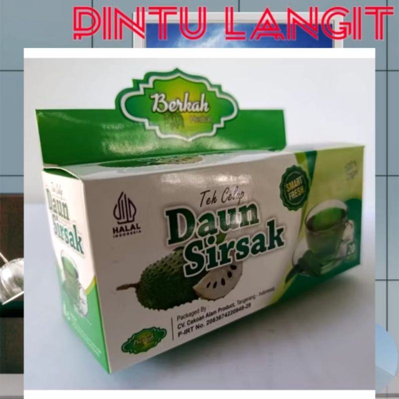 

Teh Celup Herbal DAUN SIRSAK 1Box