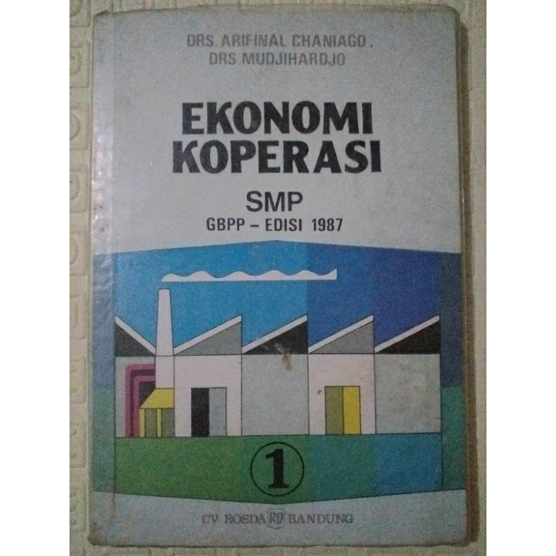 Buku Jadul Ekonomi Koperasi SMP GBPP-Edisi 1987