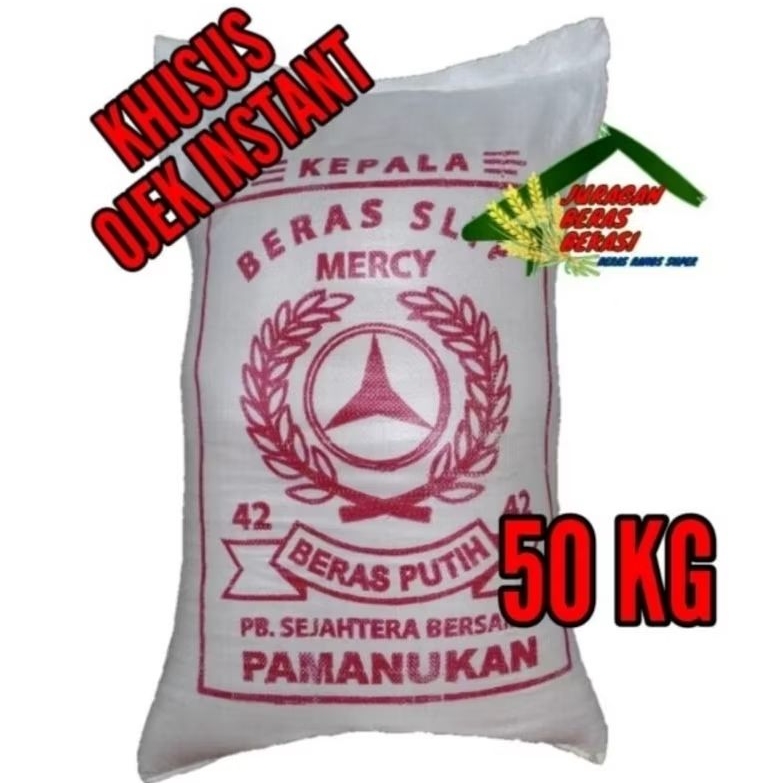 

BERAS PERA PADANG SUPER CAP MERCY 50KG