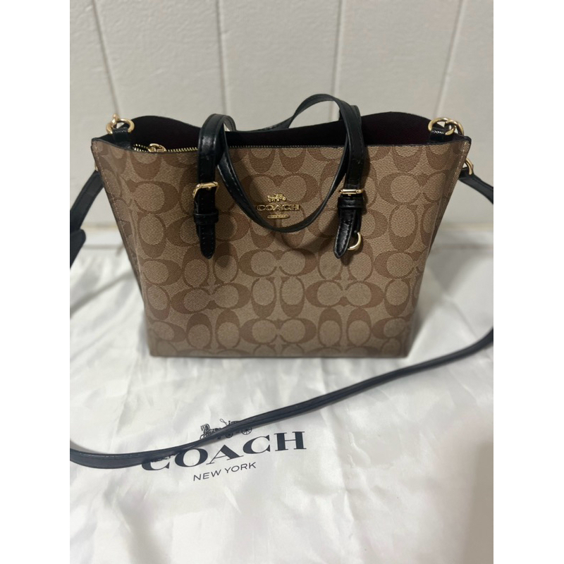 Preloved Tas Coach C4250- Mollie Khaki