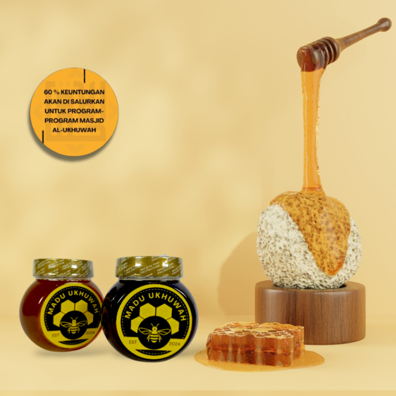 

Madu Randu dan Akasia murni 250ml by MADU UKHUWAH