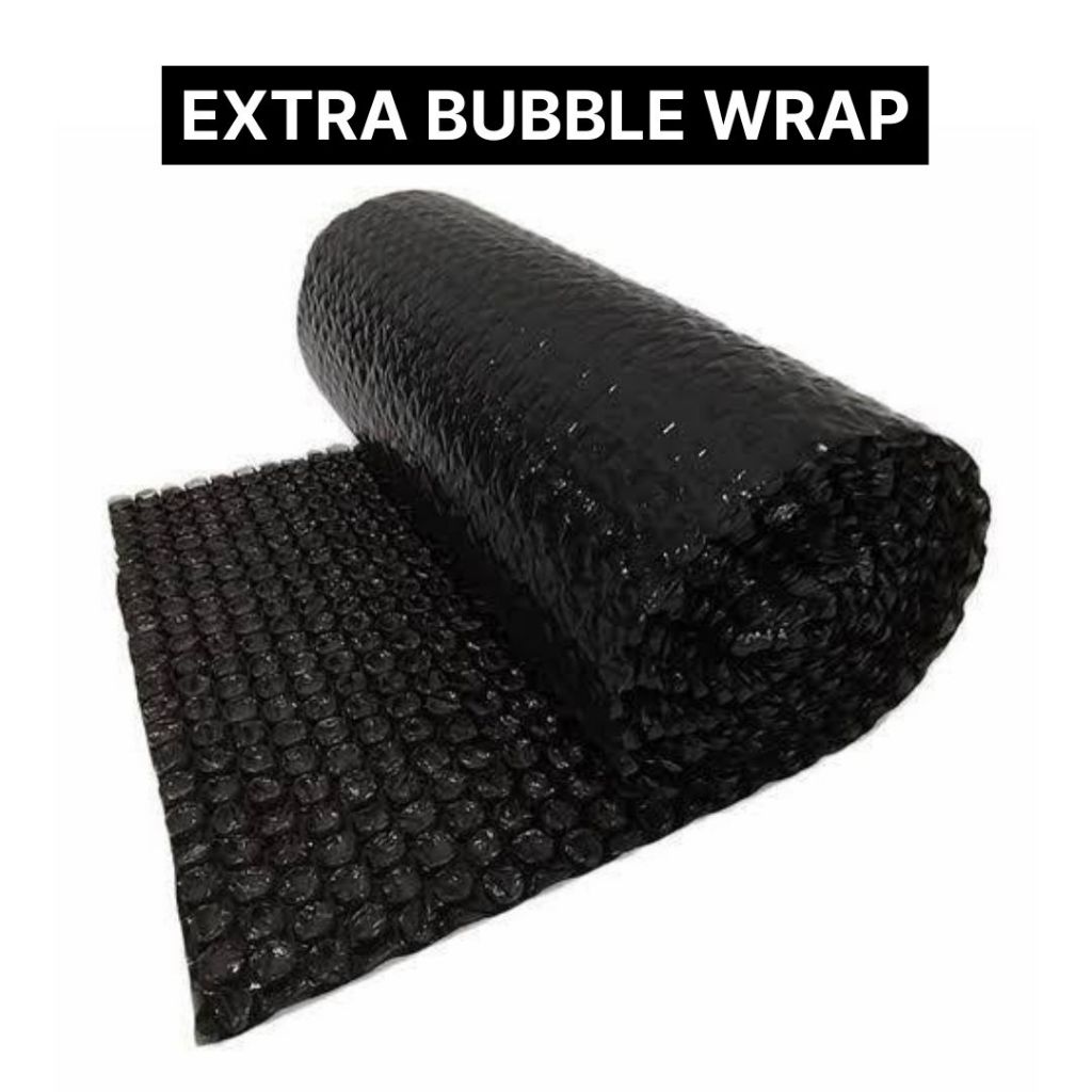 

EXTRA BUBBLE WRAP UNTUK PAKET KIRIMAN LEBIH AMAN SAMPAI KE RUMAH