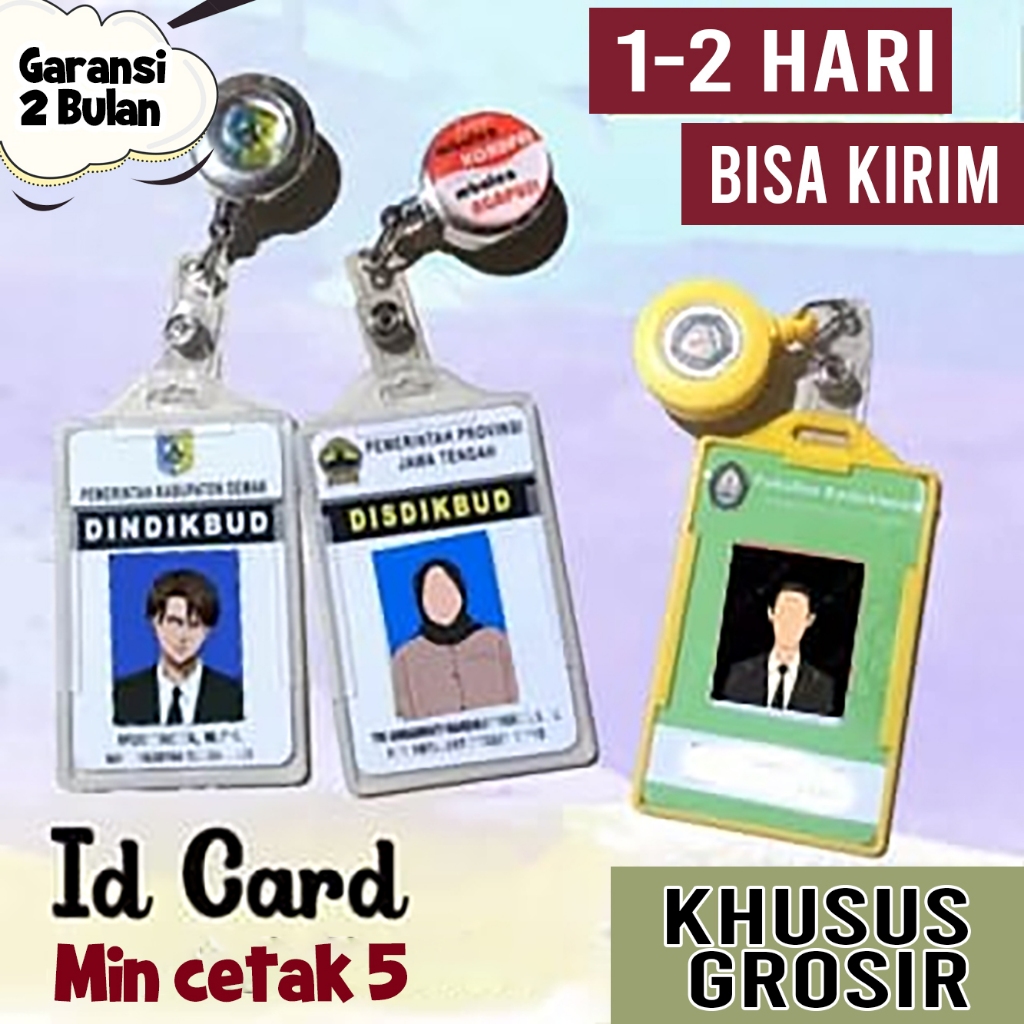 

KHUSUS GROSIR CETAK ID CARD 2 SISI