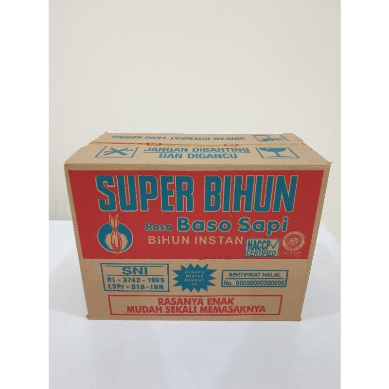 

Super bihun instan rasa baso sapi 1 dus/ isi 30 pcs