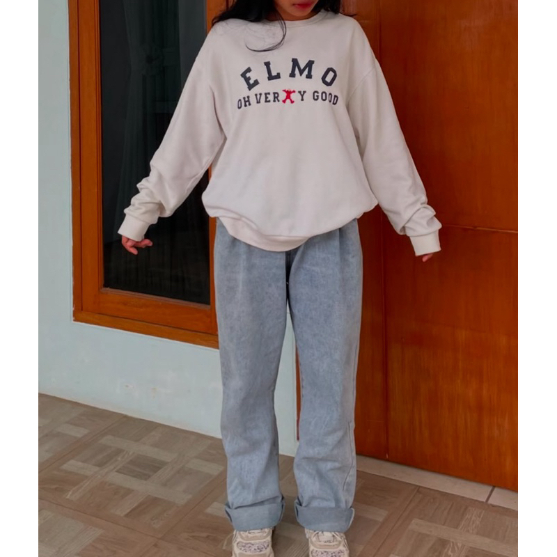 Crewneck sesamestreet POLHAM second