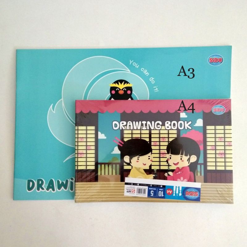 

buku gambar sidu a3 pcs