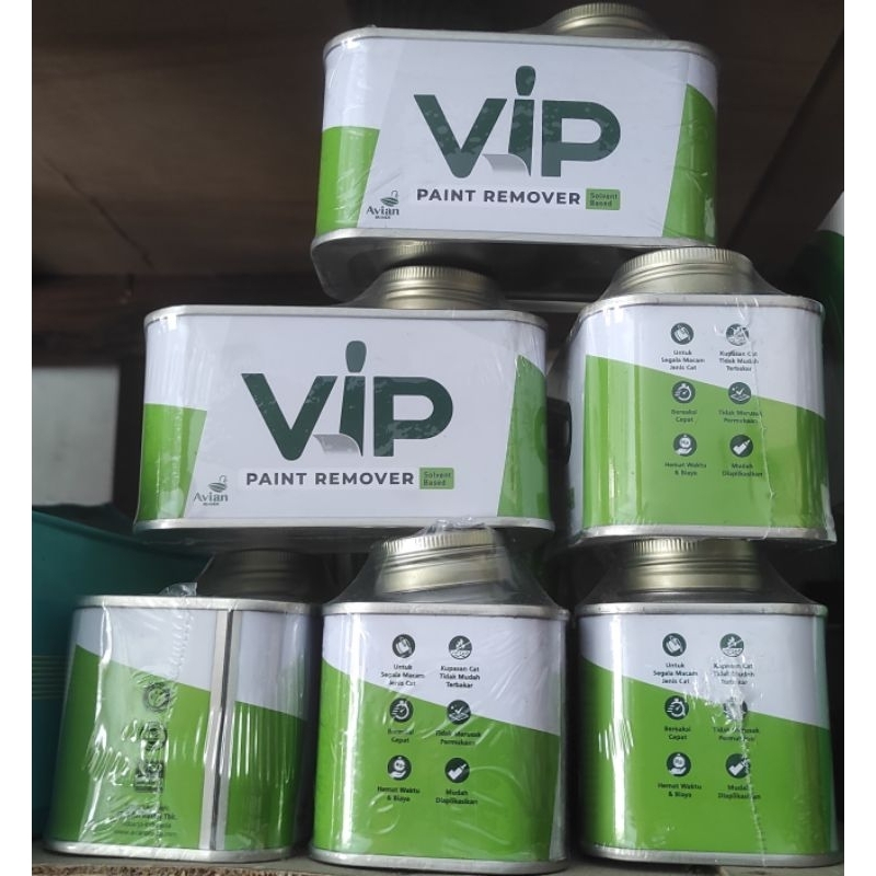 VIP PAINT REMOVER 250cc Penghapus Penghilang Perontok Cat Duko Duco / Cat Minyak