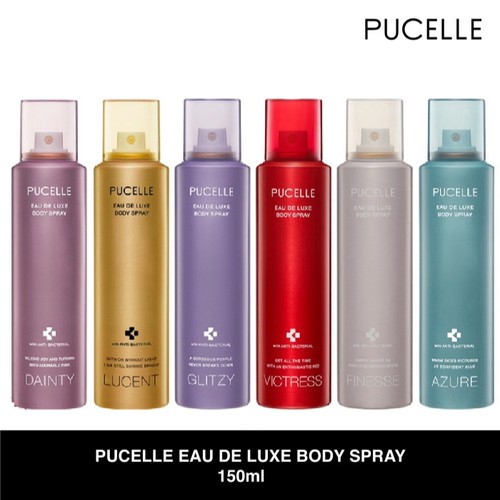 Pucelle Eau De Luxe Body Spray Dainty 150ml