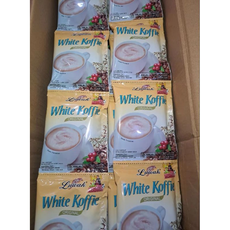 

Kopi Luwak white coffe 1 renceng