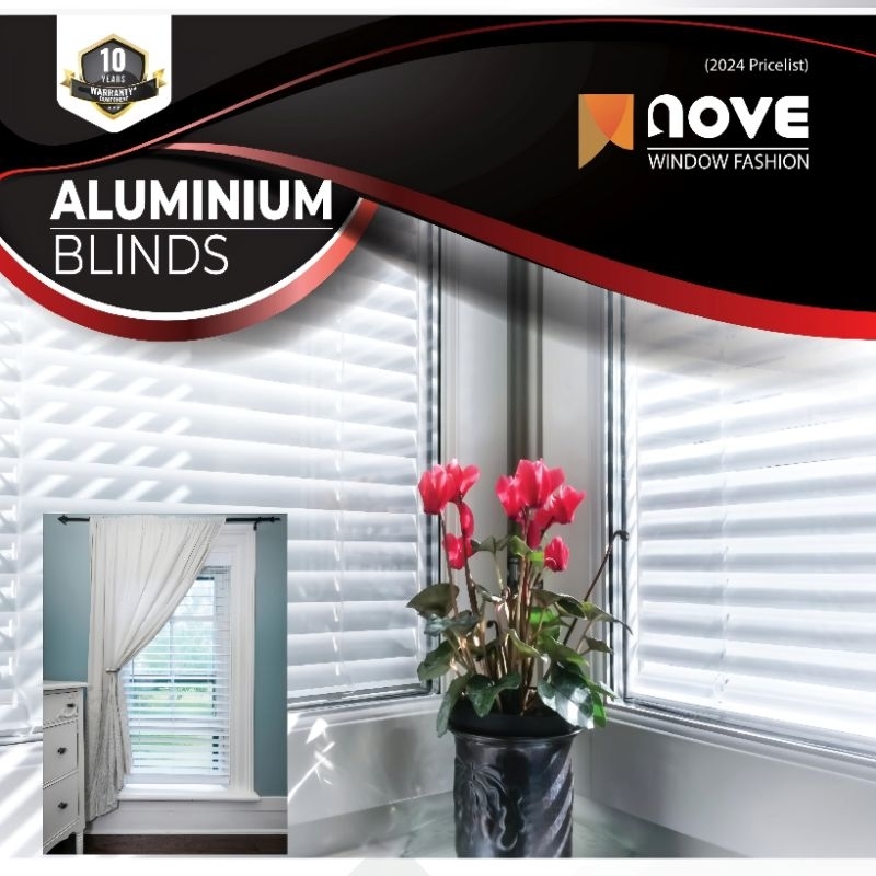 Alumunium blind, Horizontal blind, Krey alumunium.