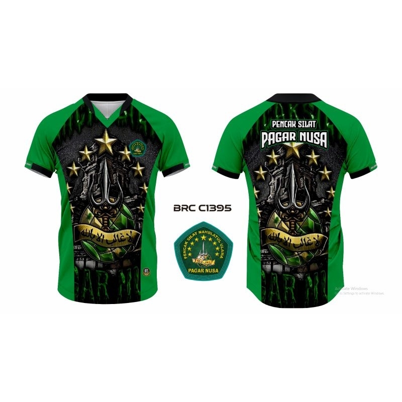 KAOS BAJU PAGAR NUSA, GASMI, PENCAK SILAT free custom berkualitas