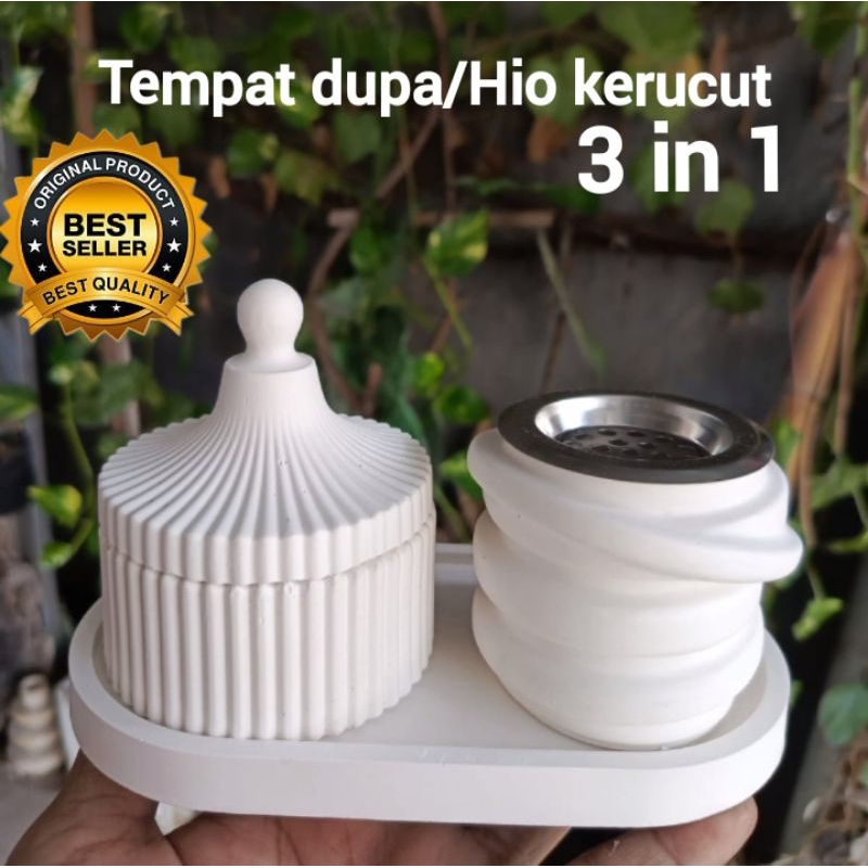 incense holder set/tempat dupa kerucut/tempat mabkhara kerucut/tempat dupa aromaterapi/tempat buhur/